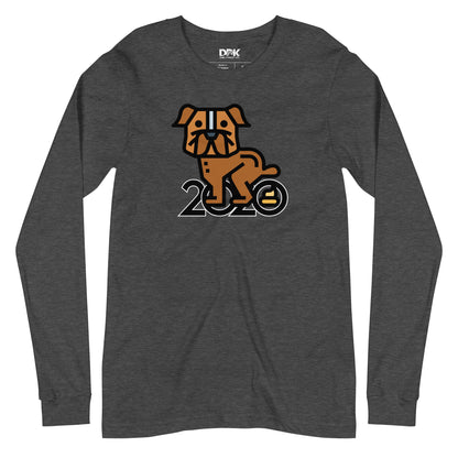 Dog Shitting 2020 Men's Long Sleeve