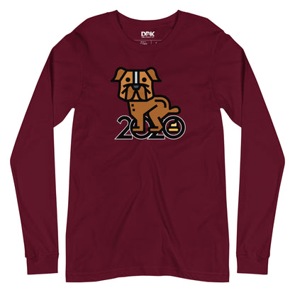 Dog Shitting 2020 Men's Long Sleeve